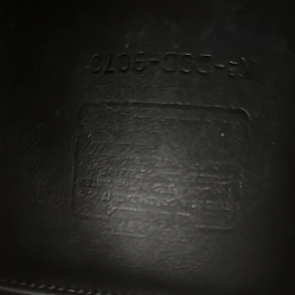 Coach Vintage Midnight Black Shoulder Bag - Picture 9 of 12